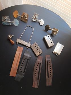 Vintage Guitar/Bass Tuners And Bridges 