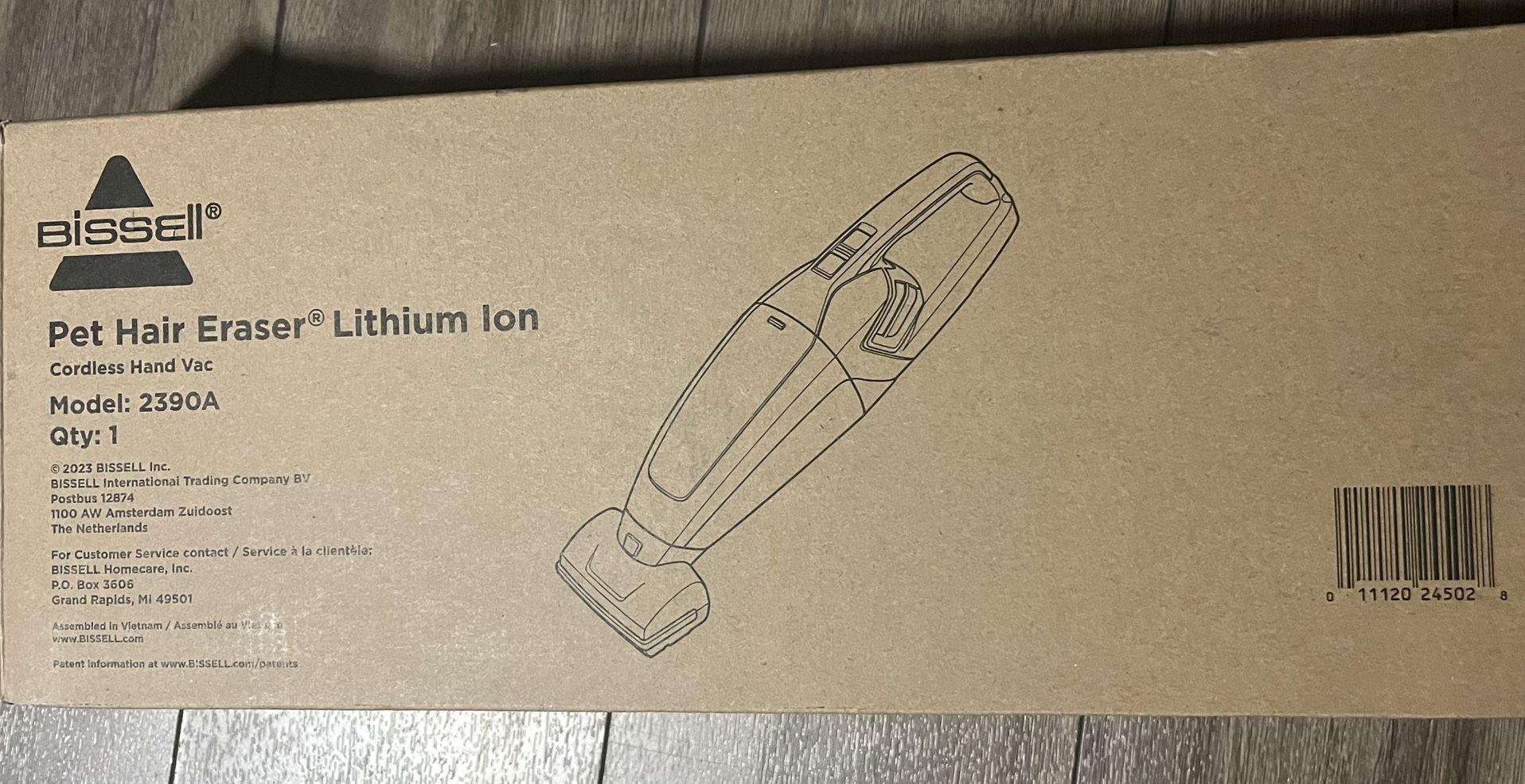Bissell Pet Hair Eraser Lithium Ion Hand Vacuum