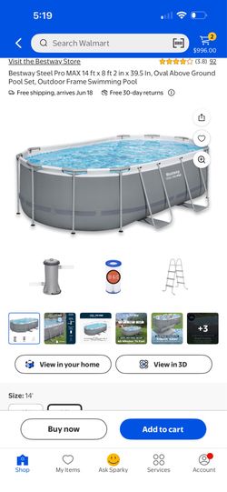 Above ground pool