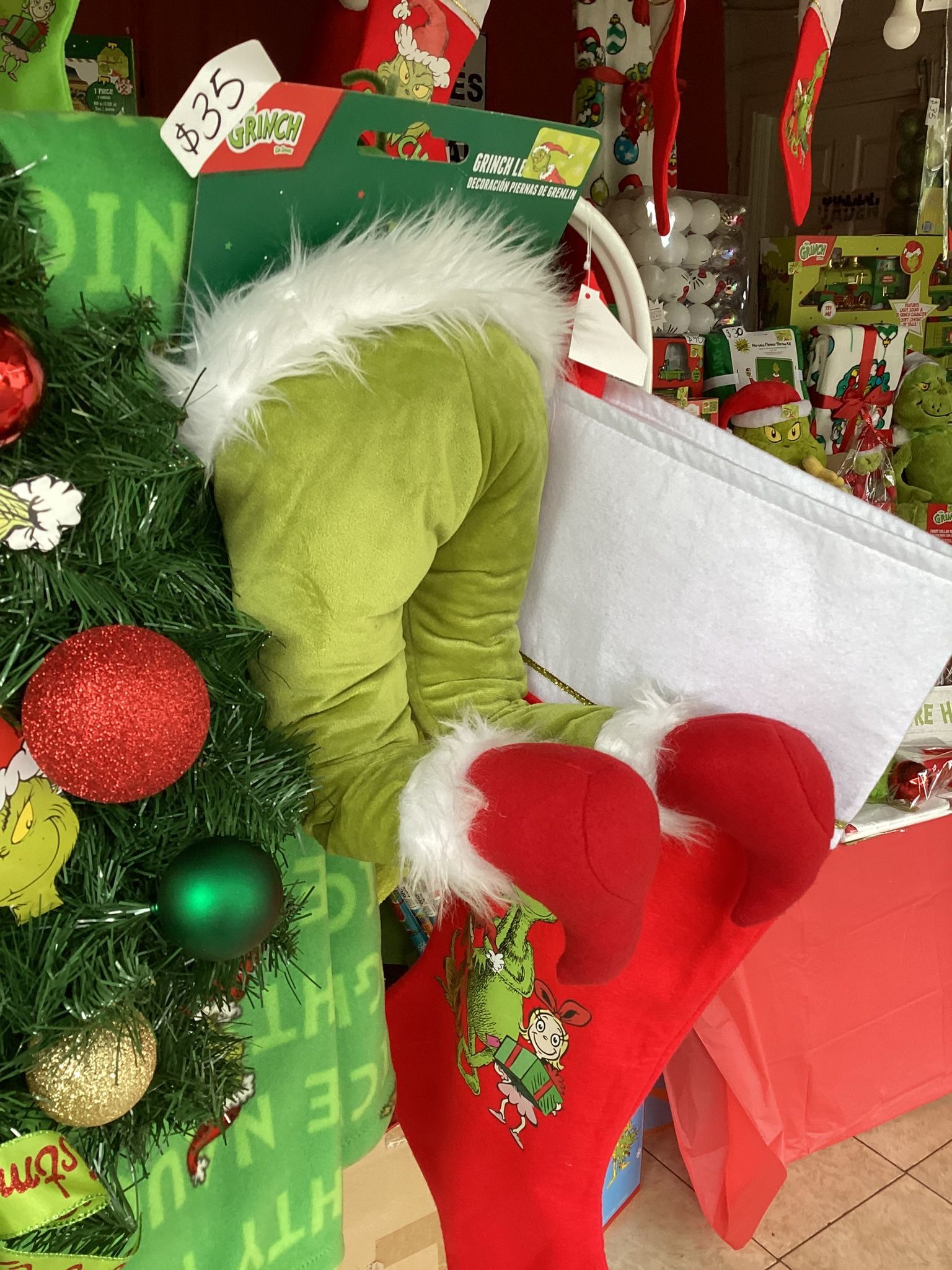 Grinch Legs 