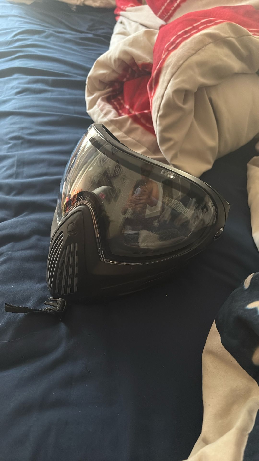 Dye airsoft face mask worn 1 time