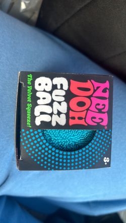 Dee Doh Fuzz Ball Velvet Squeeze Toy