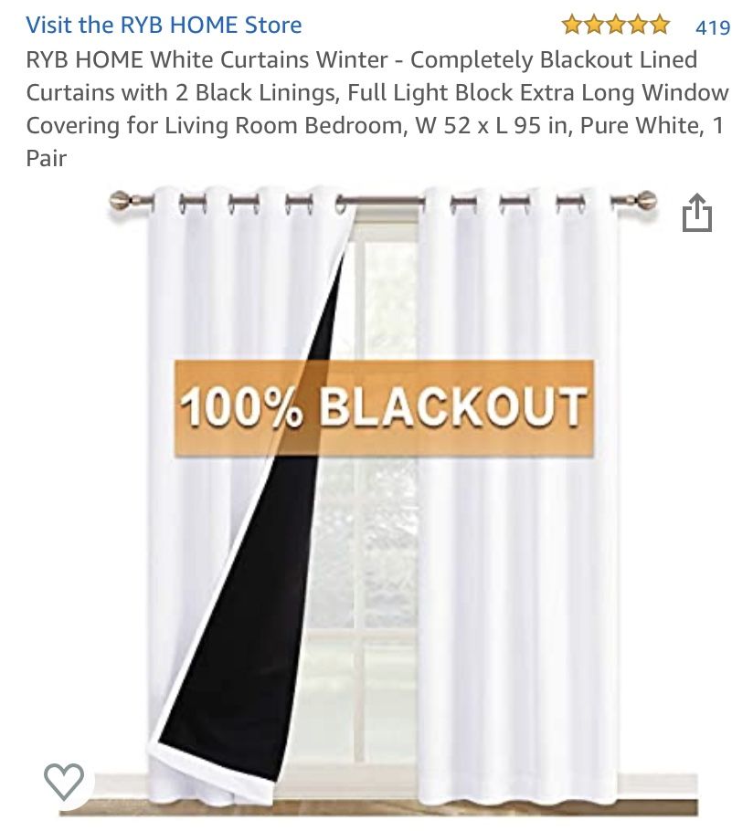 Complete blackout curtains 4
