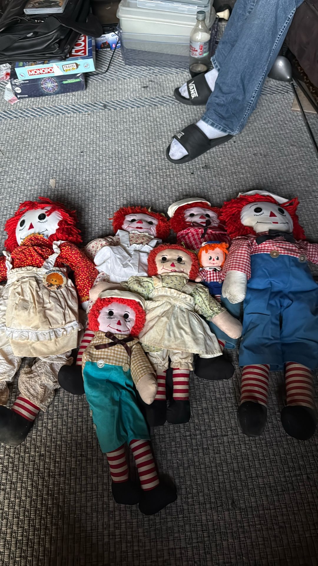 Annabelle I Mean Vintage Raggedy Anne And Andy Dolls Great Shape