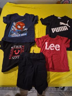 Kids Clothing Bundle – Puma, Lee, True Religion, Spider-Man