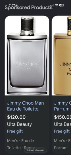 Jimmy choo man full size