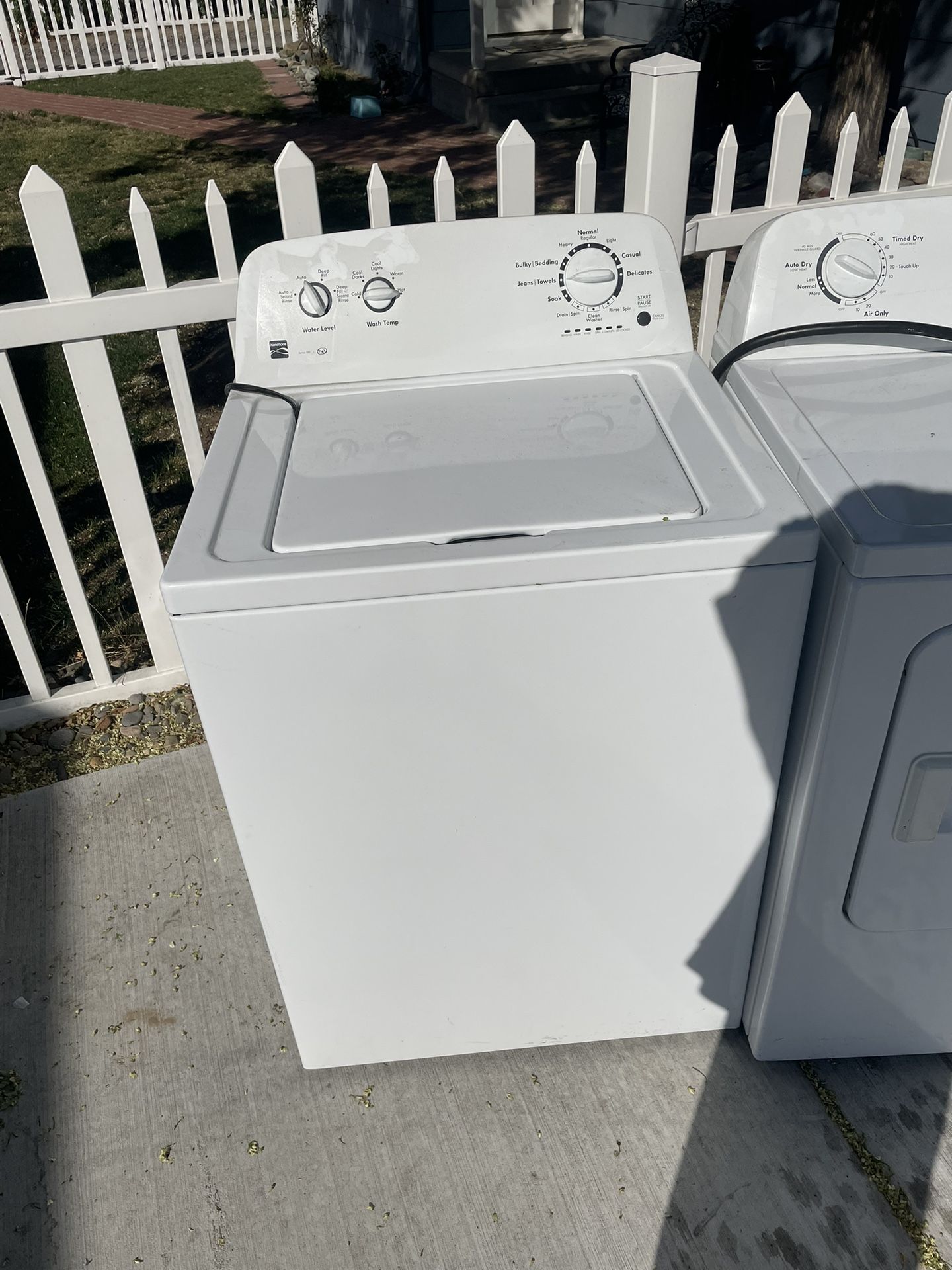 Washer And Dryer Set