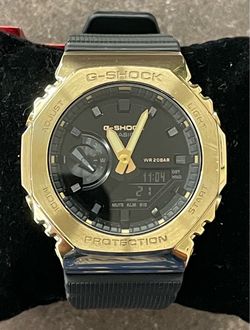 Casio G-Shock GM-2100G – Metal Bezel / Black & Gold