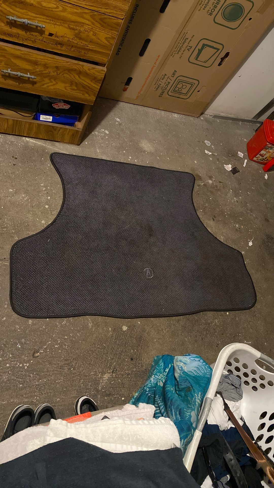 98-01 Integra Gsr Oem Optional Rear Trunk Mat Will