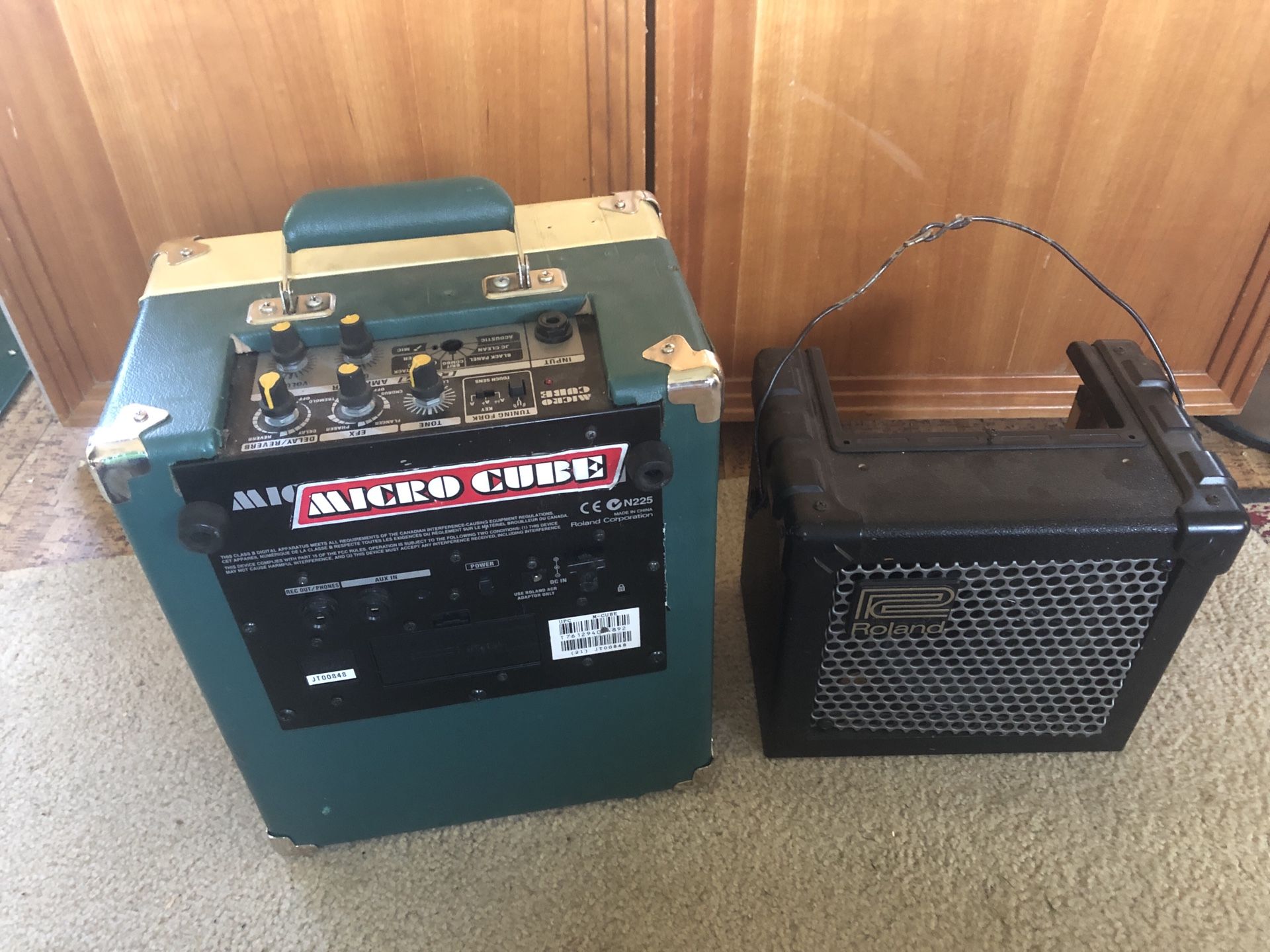 Roland micro cube guitar amplifier for Sale in Renton, WA - OfferUp