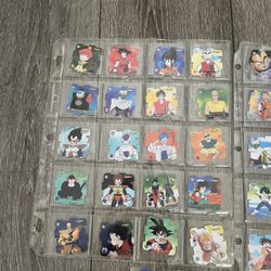 Sabritas  Coleccion Completa  YOKOS Dragon Ball Z  Mexico  Sabritas 1997 Completa 50/50 Micas