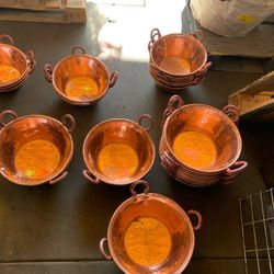 Cazos De Cobre Para Las Carnitas De Todos Tamaños! Varían Los Precios! Depende El Tamaño