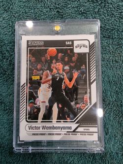Victor Wembanyama Donruss Press Proof Basketball Card