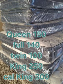 Mattress Pillow Top New