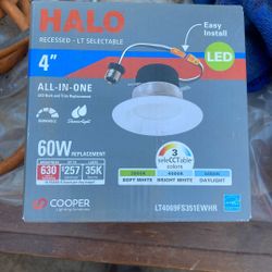 4” Halo. 