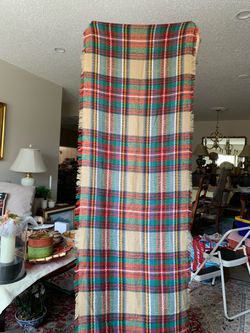 Plaid Pashmina/Scarf