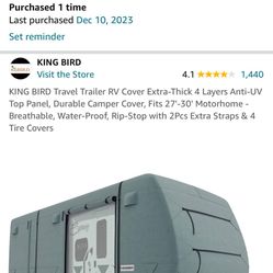 Camper Cover