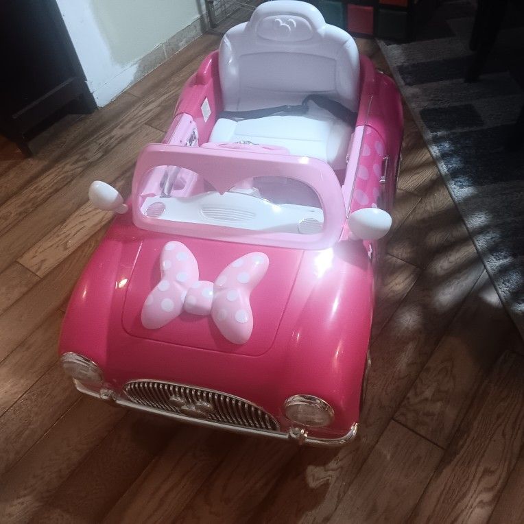 Minnie MOUSE ELECTRIC CAR FOR TODDLERS