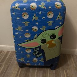 Baby Yoda Suitcase 