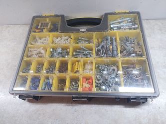 Parts organizer with 100's of parts and pieces