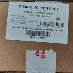 Pokemon Ascended Heroes ETB Sealed Case