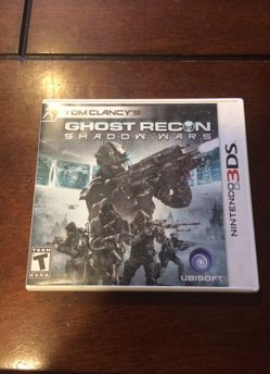 Nintendo 3DS ghost recon shadow wars