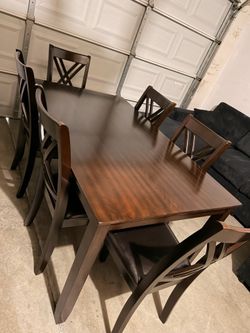 Set de comedor 6 piezas: Mesa+4 sillas 🪑 + banca ¡Disponible!✅