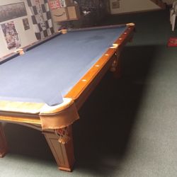 8ft Imperial Label Billiards Table