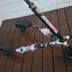 Trikke T8 air trike scooter pneumatic tires