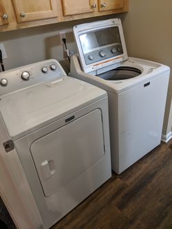 Maytag MCT Electric Washer and Dryer Set