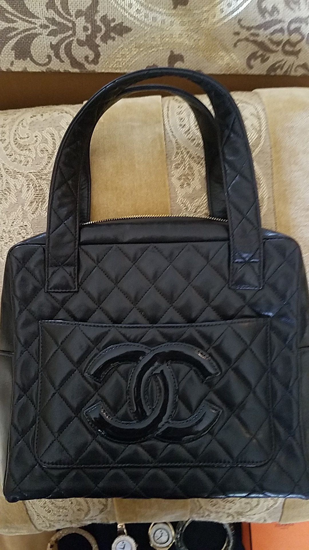 Chanel hand bag was 1000. Now 500. Perfect condition