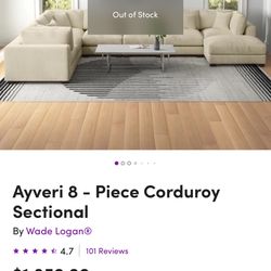 Ayveri 8 Piece Sectional