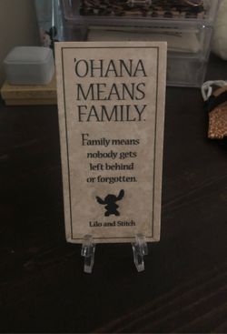 STITCH PLAQUE