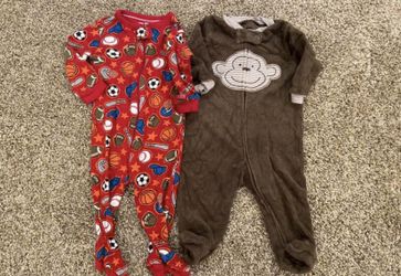 Baby boys 3 mth pajama lot