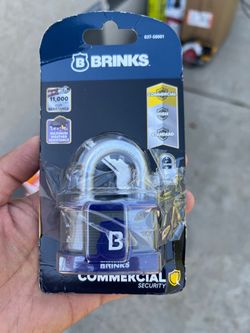 Brinks Commercial Security Padlock 2 inch