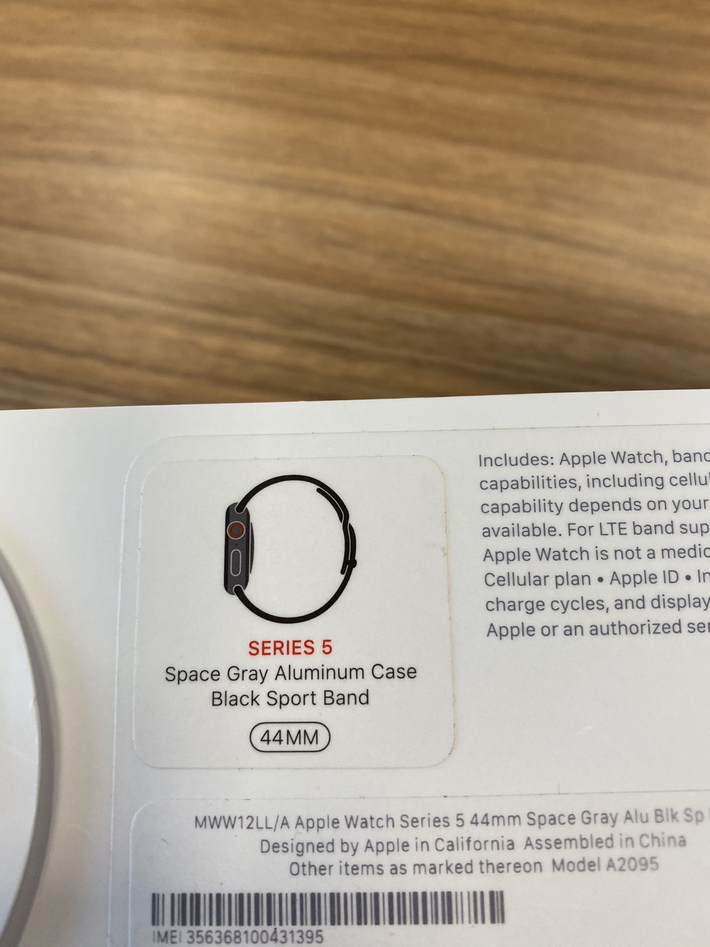 Apple Watch Series 5 44MM with GPS + Cellular