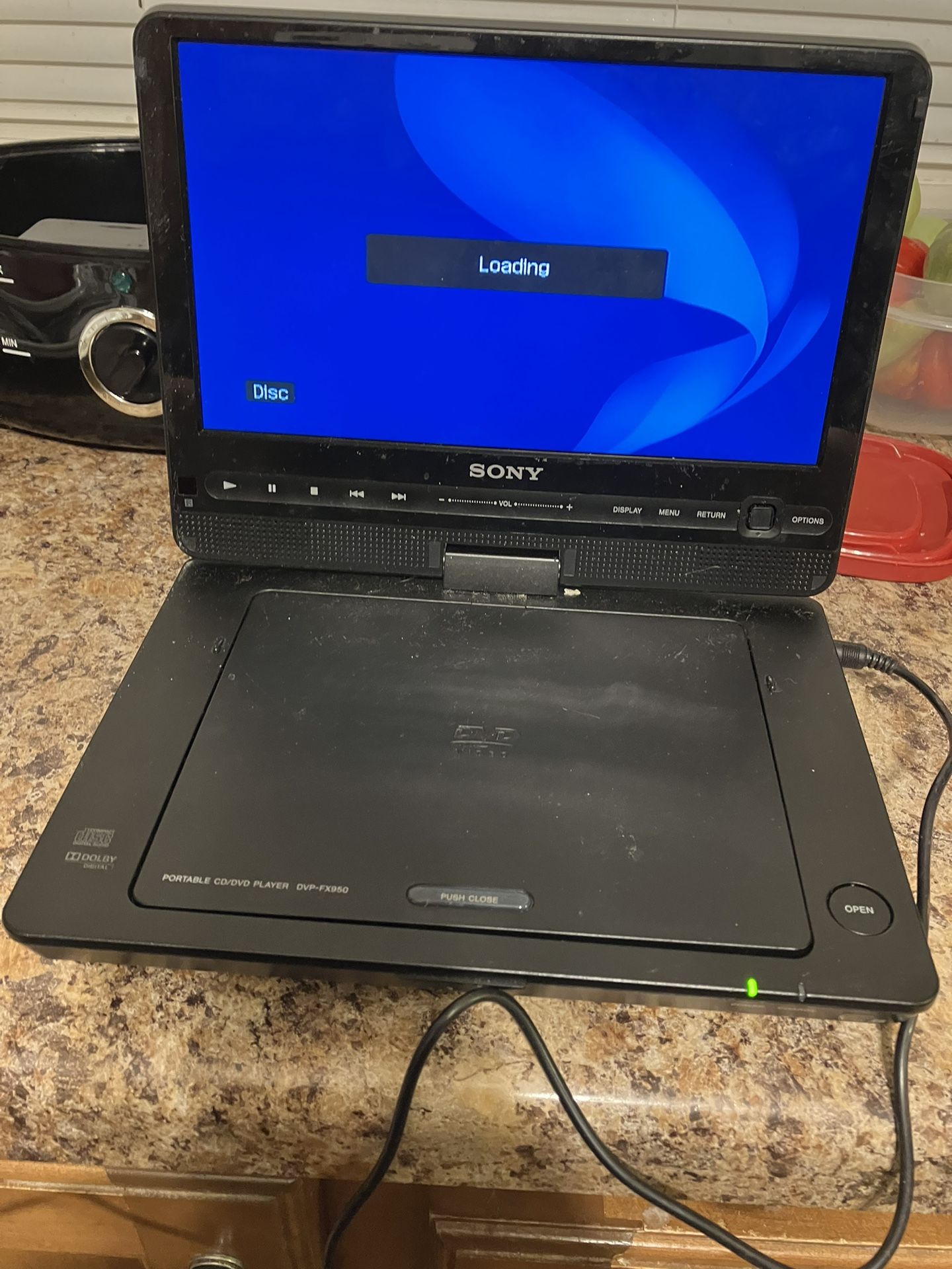 Sony Portable Dvd Player