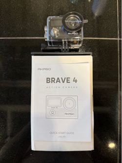New 4K Action Camera (Akaso Brave 4)
