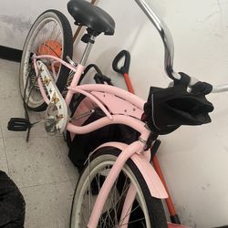 Pink Cruiser Bike