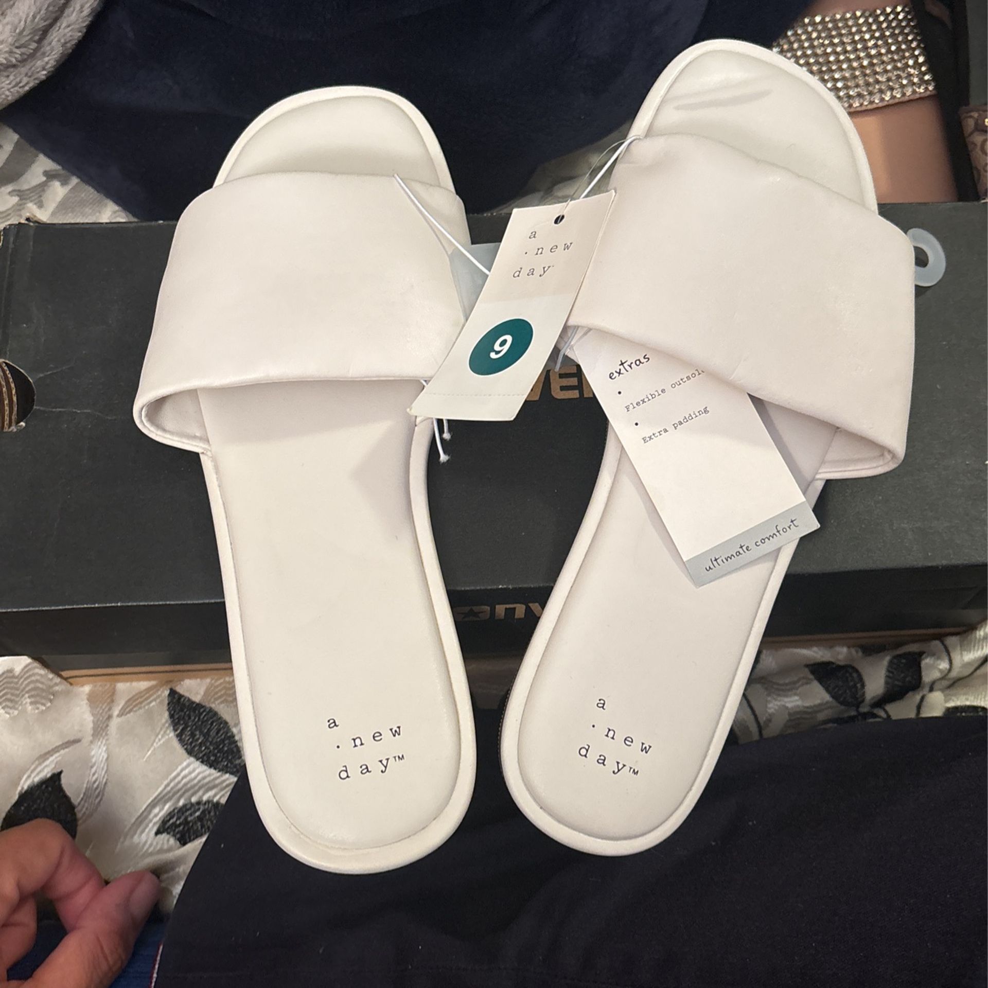 Woman’s White Sandals