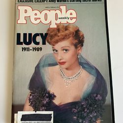 Magazine: People Weekly Lucy 1911-1989, May 8, 1989