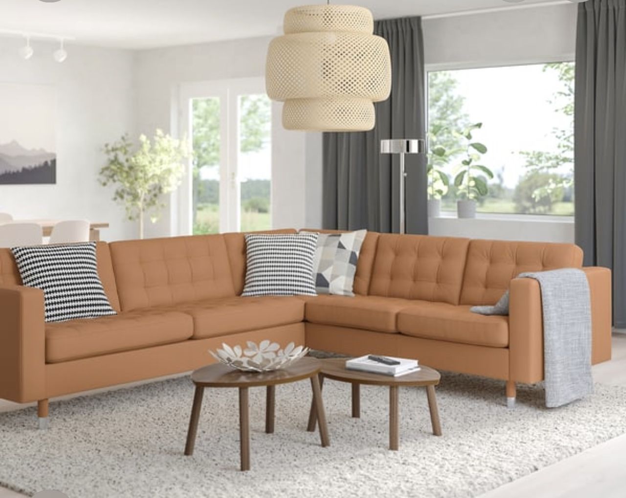 Morabo Sectional Sofa & Ottoman From IKEA