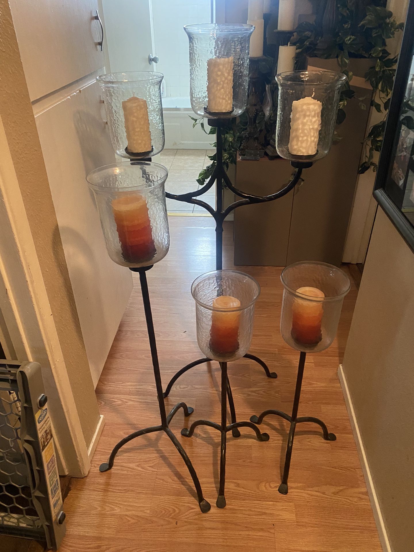 5 Floor Candle Holders,All Products : American Fashion Style Bags On Sale