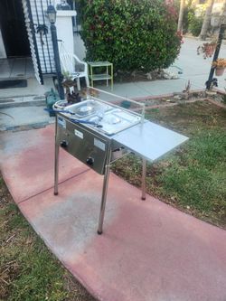 Outdoor cooker fryer