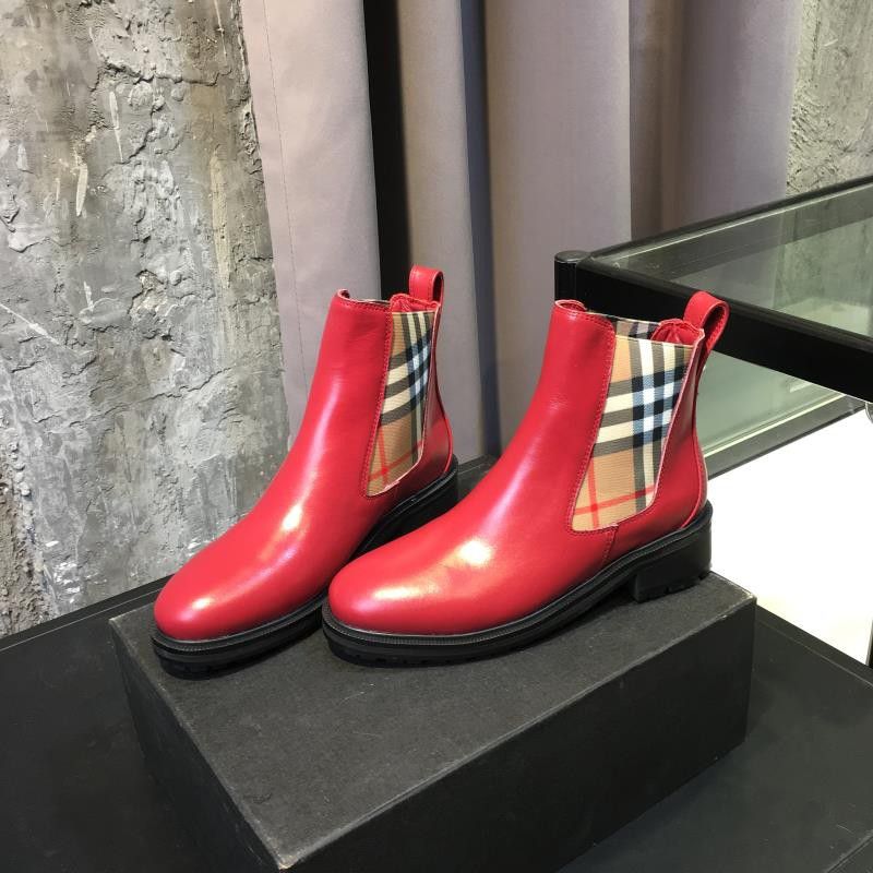 Burberry ankle rain boots