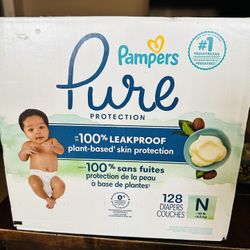 PAMPERS PURÉ PROTECTION NEW BORN NEW BOX FIRM PRICE 