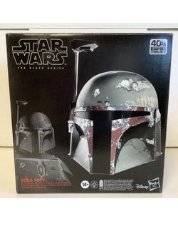 Hasbro E7543 Star Wars Black Series BOBA FETT Electronic Helmet Prop Replica
