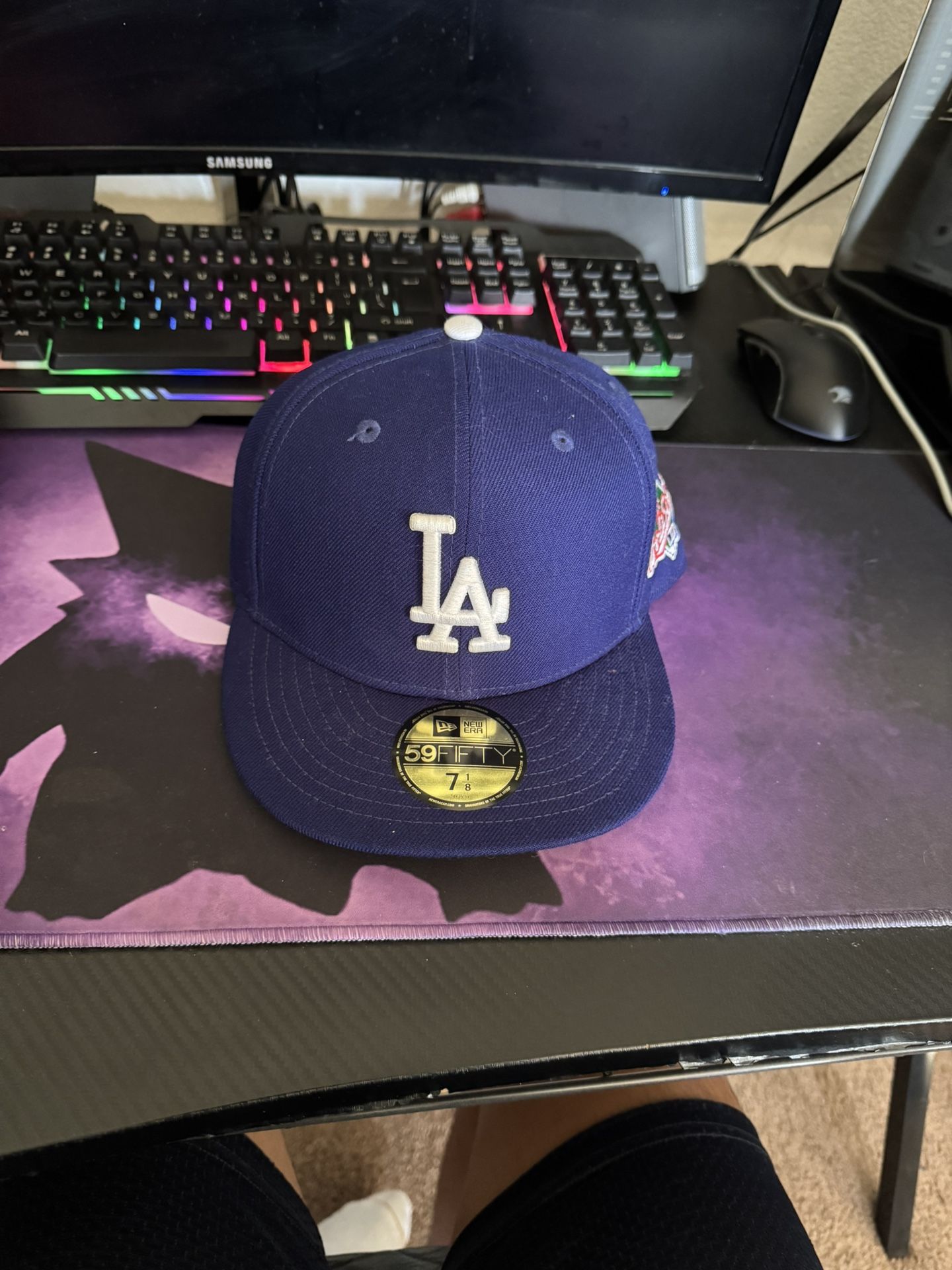 Los Ángeles Dodgers 1988 World Series Patch Hat