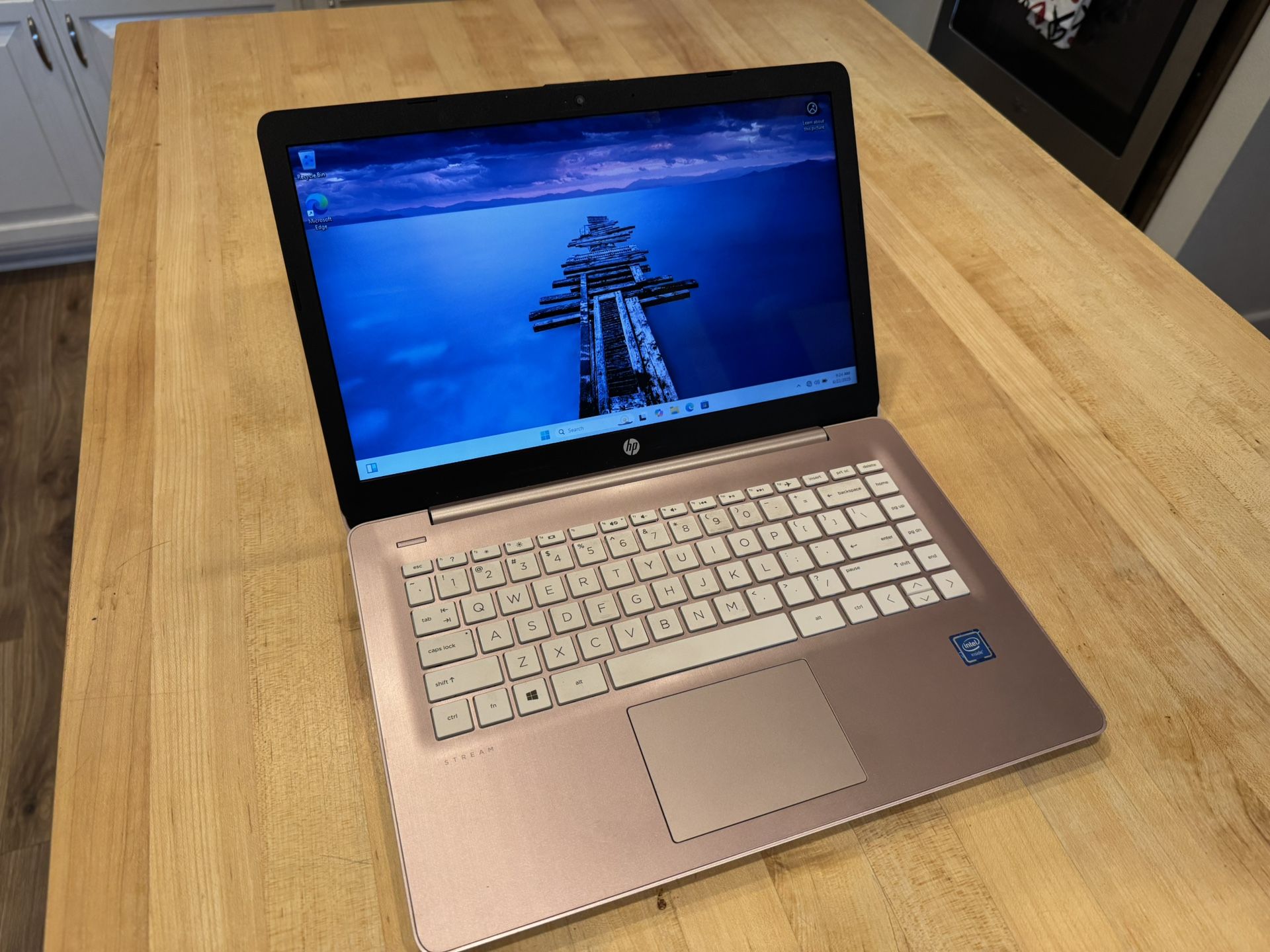 HP Stream Laptop Pink
