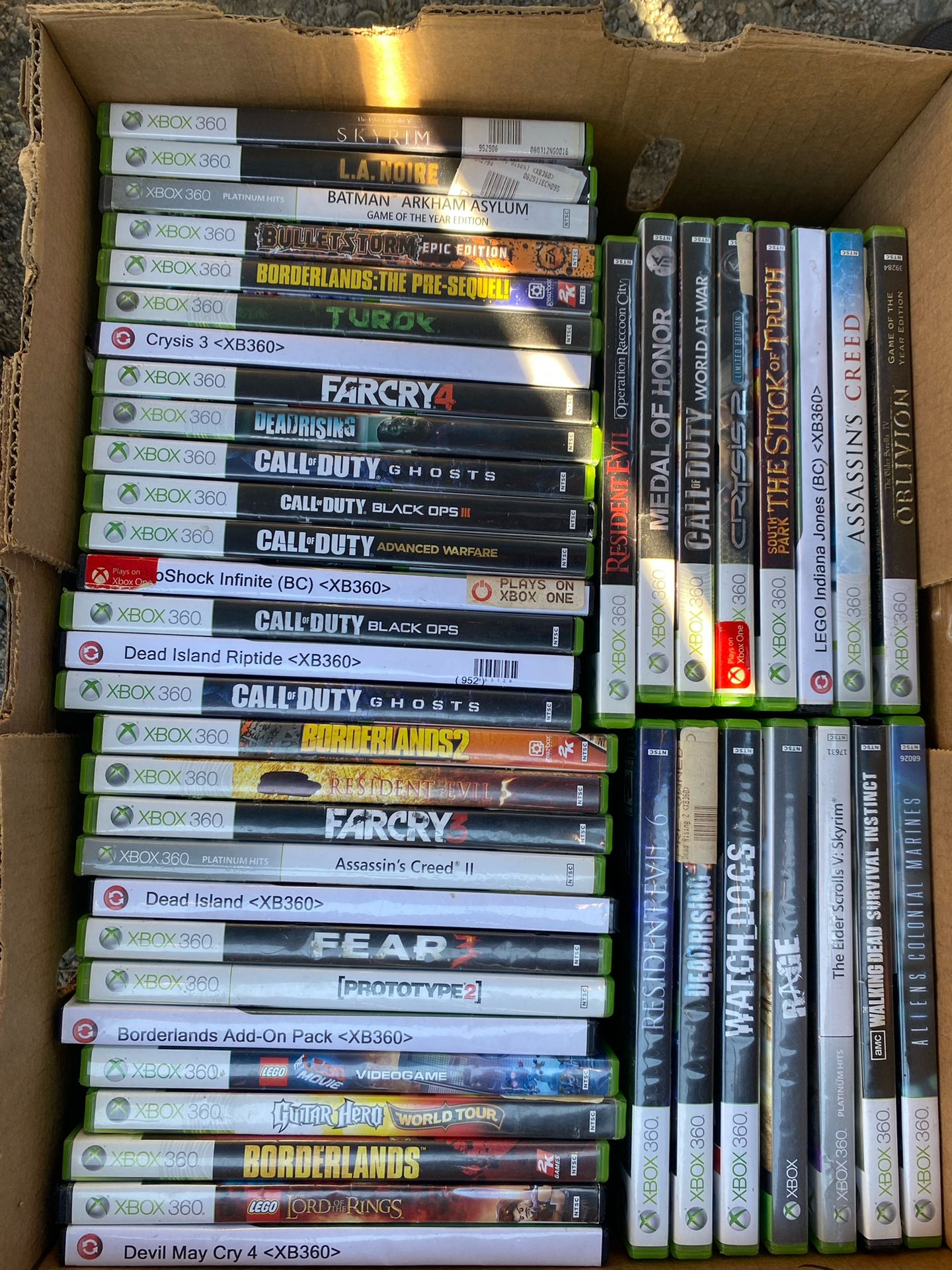 Xbox 360 Games 15$ Each